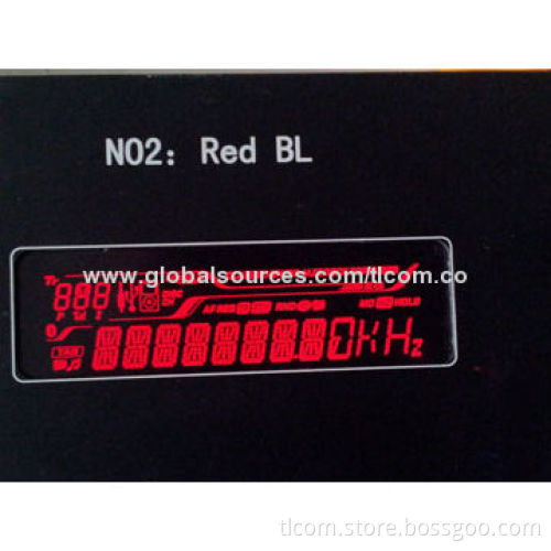 VATN Negative LCD Module Display with Blue LED Backlight LCD Factory